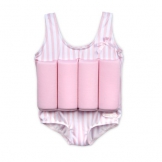 Badeanzug Schwimmhilfe für Kinder mit Schwimmbojen Rosa Größe S - 1