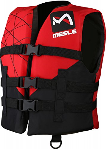 MESLE Schwimmweste Club 420D Junior, 50 N Schwimmhilfe für Kinder bis 40 kg, rot - 1