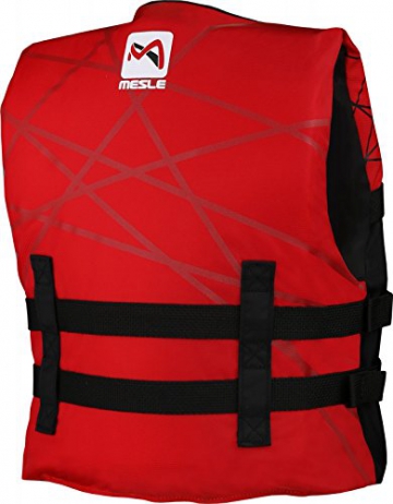 MESLE Schwimmweste Club 420D Junior, 50 N Schwimmhilfe für Kinder bis 40 kg, rot - 2